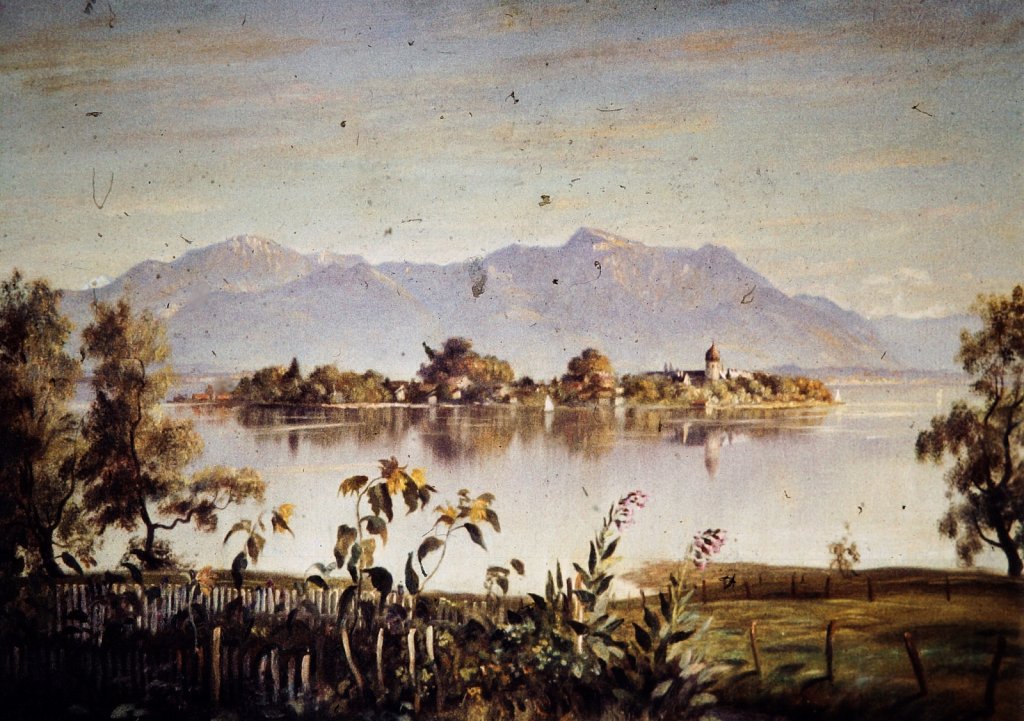 Fraueninsel mit Garten