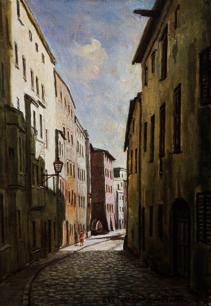 Nagelschmidgasse in Wasserburg