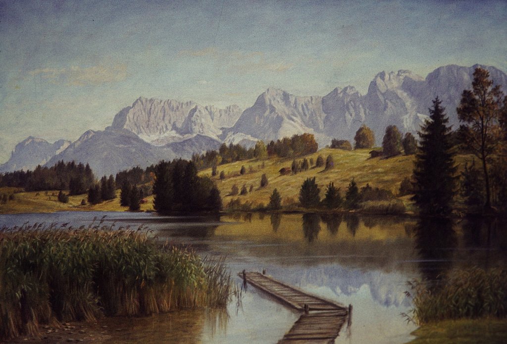 Geroldsee mit Karwendel