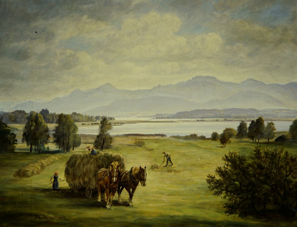 Heuernte bei Hochstädt